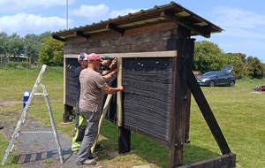 le chantier bât son plein