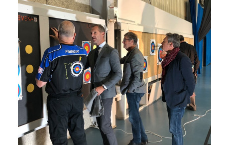 inauguration de la ciblerie